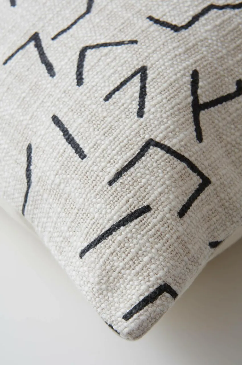 Prydnadskuddar & Fodral|Jotex ROYA Kuddfodral 50x50 Cm Naturvit/svart