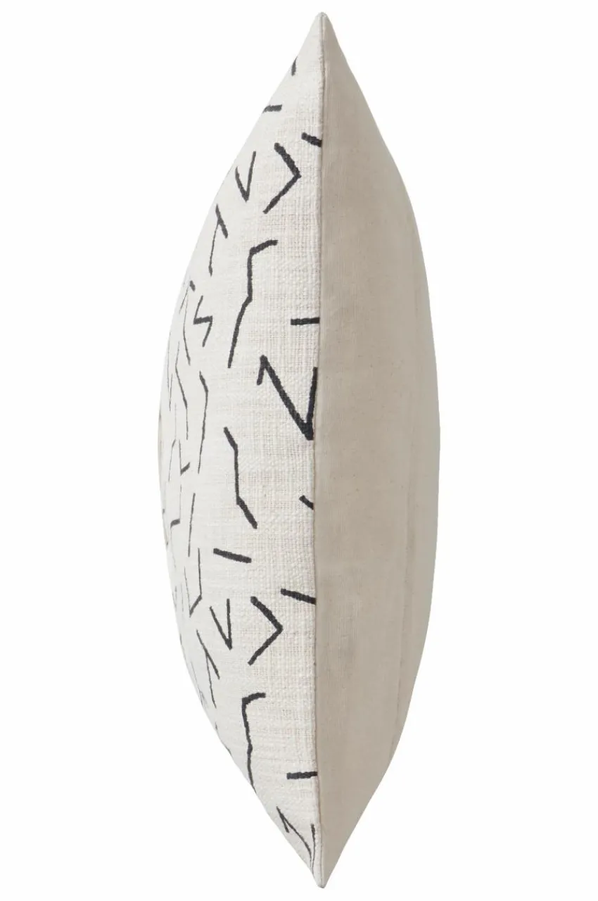 Prydnadskuddar & Fodral|Jotex ROYA Kuddfodral 50x50 Cm Naturvit/svart