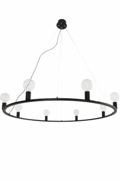 Taklampor|Kristallkronor & Takkronor|Jotex ROYAL Taklampa ø 120 Cm Svart