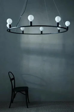 Taklampor|Kristallkronor & Takkronor|Jotex ROYAL Taklampa ø 120 Cm Svart