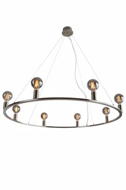 Taklampor|Kristallkronor & Takkronor|Jotex ROYAL Taklampa ø 120 Cm Krom