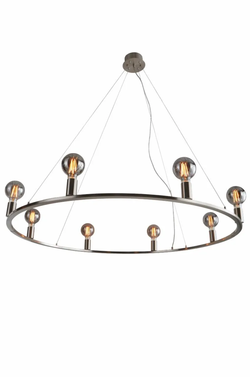 Taklampor|Kristallkronor & Takkronor|Jotex ROYAL Taklampa ø 120 Cm Krom