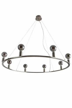 Taklampor|Kristallkronor & Takkronor|Jotex ROYAL Taklampa ø 120 Cm Krom