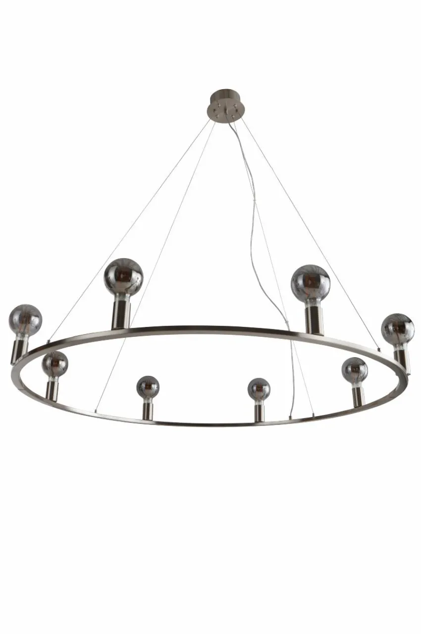 Taklampor|Kristallkronor & Takkronor|Jotex ROYAL Taklampa ø 120 Cm Krom