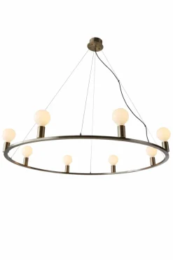 Taklampor|Kristallkronor & Takkronor|Jotex ROYAL Taklampa ø 120 Cm Mässing