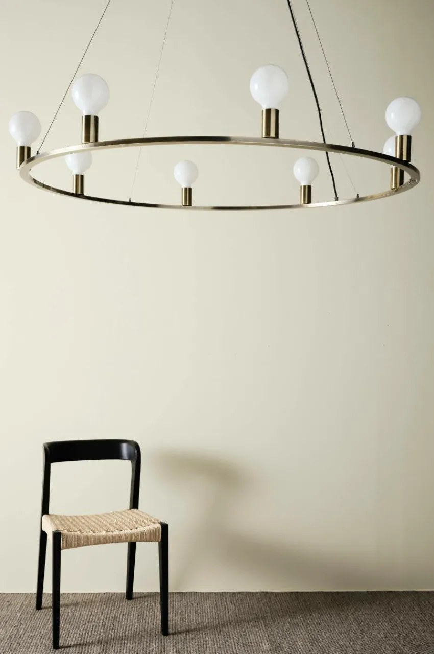 Taklampor|Kristallkronor & Takkronor|Jotex ROYAL Taklampa ø 120 Cm Mässing