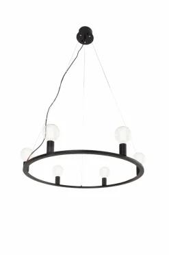 Taklampor|Kristallkronor & Takkronor|Jotex ROYAL Taklampa ø 80 Cm Svart