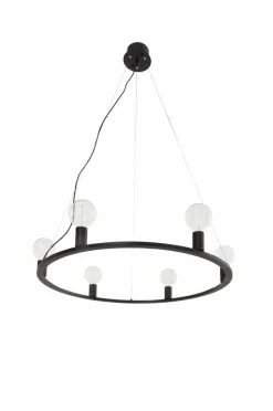 Taklampor|Kristallkronor & Takkronor|Jotex ROYAL Taklampa ø 80 Cm Svart
