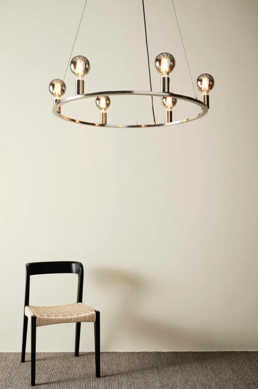Taklampor|Kristallkronor & Takkronor|Jotex ROYAL Taklampa ø 80 Cm Krom