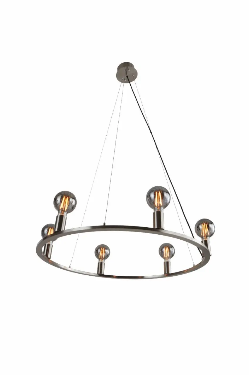 Taklampor|Kristallkronor & Takkronor|Jotex ROYAL Taklampa ø 80 Cm Krom