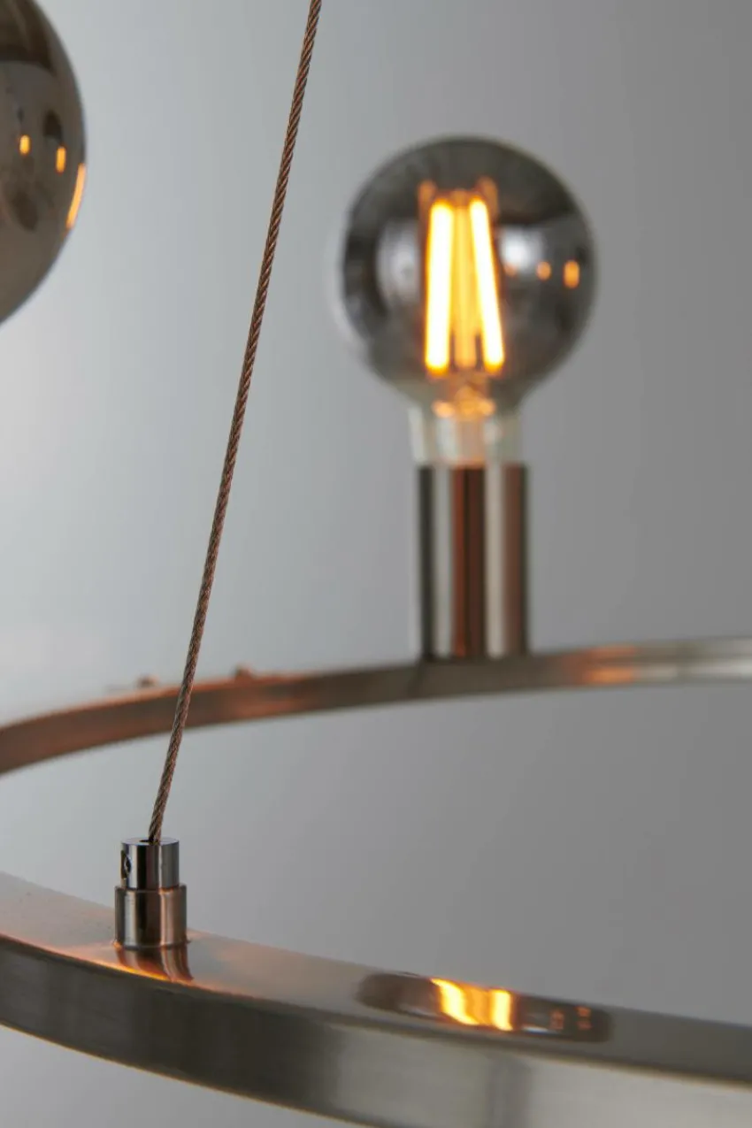 Taklampor|Kristallkronor & Takkronor|Jotex ROYAL Taklampa ø 80 Cm Krom