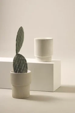 Krukor|Jotex RUBY MAE Kruka ø 21 Cm Naturvit