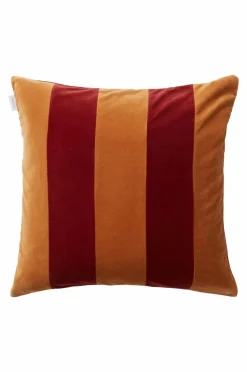 Prydnadskuddar & Fodral|Jotex RUTH STRIPE Kuddfodral 50x50 Cm Brun/röd