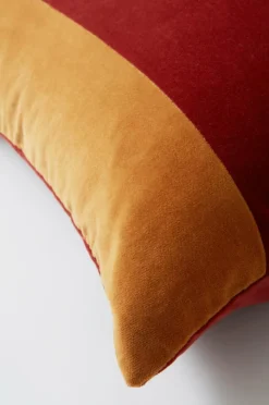 Prydnadskuddar & Fodral|Jotex RUTH STRIPE Kuddfodral 50x50 Cm Brun/röd