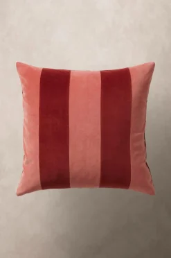 Prydnadskuddar & Fodral|Jotex RUTH STRIPE Kuddfodral 50x50 Cm Rosa/röd