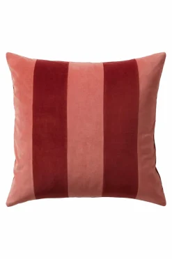 Prydnadskuddar & Fodral|Jotex RUTH STRIPE Kuddfodral 50x50 Cm Rosa/röd