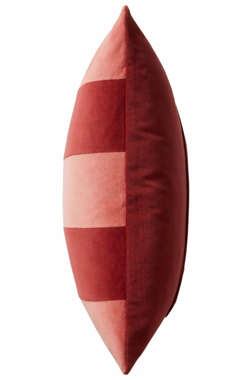 Prydnadskuddar & Fodral|Jotex RUTH STRIPE Kuddfodral 50x50 Cm Rosa/röd