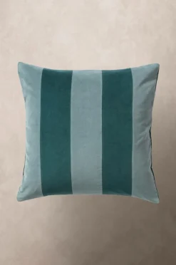Prydnadskuddar & Fodral|Jotex RUTH STRIPE Kuddfodral 50x50 Cm Blå/grön