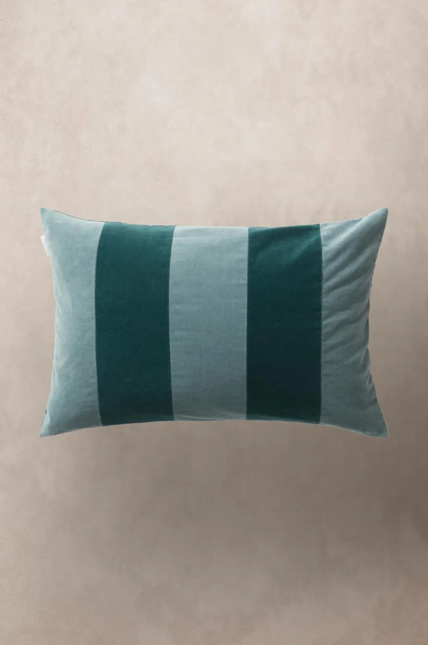 Prydnadskuddar & Fodral|Jotex RUTH STRIPE Kuddfodral 60x40 Cm Blå/grön