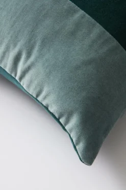 Prydnadskuddar & Fodral|Jotex RUTH STRIPE Kuddfodral 60x40 Cm Blå/grön
