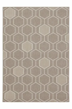 Utomhusmattor|Utomhusmattor|Jotex SAN DONA Utomhusmatta Beige/naturvit