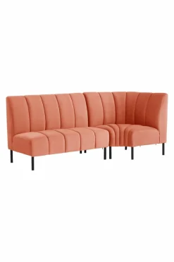 Soffor|Jotex SANTOS Kökssoffa Hörnmodul Rosa