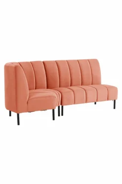 Soffor|Jotex SANTOS Kökssoffa Hörnmodul Rosa