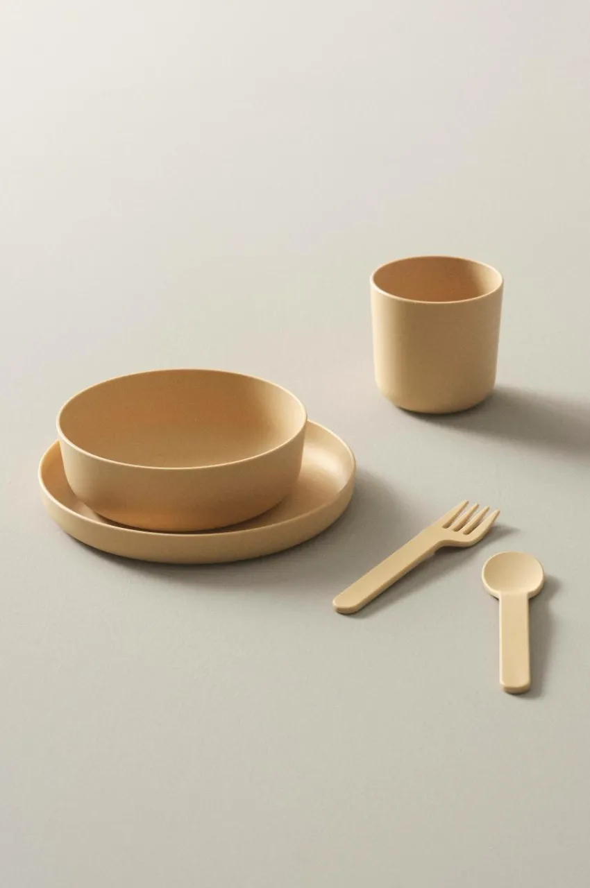 Tallrikar|Barndekoration|Jotex SASSEN Matset 5-delar Gul