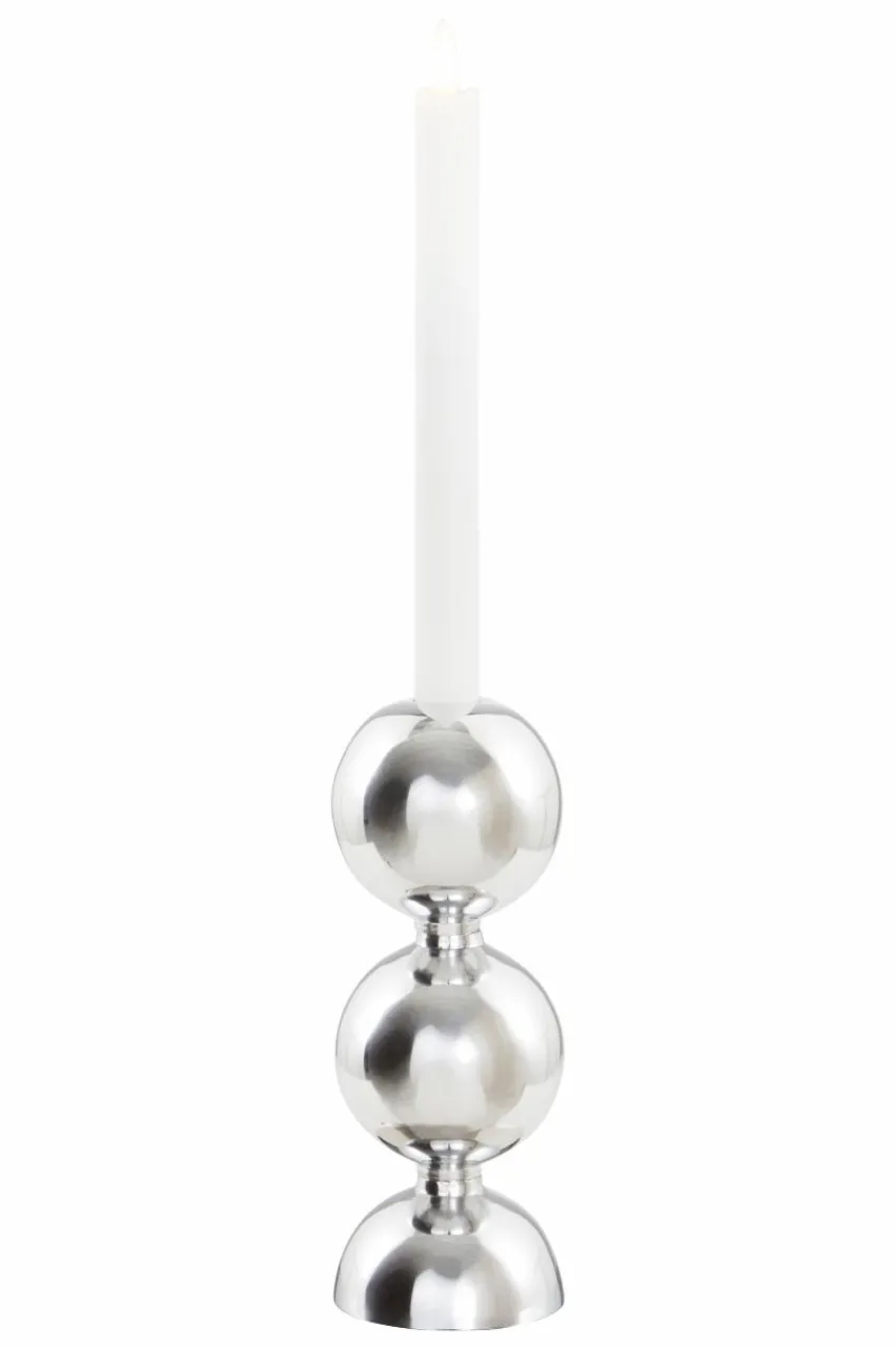 Ljusstakar|Jotex SATINE 2 1/2 Ljusstake Krom