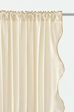 Barngardiner|Jotex SCALINA Multifunktionsgardin 1 Längd Extra Bred Beige