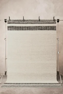 Jutemattor|Jotex SENA Jutematta 200x300 Cm Naturvit/svart