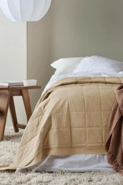 Överkast|Jotex SENTE överkast - Enkelsäng 180x260 Cm Linnebeige