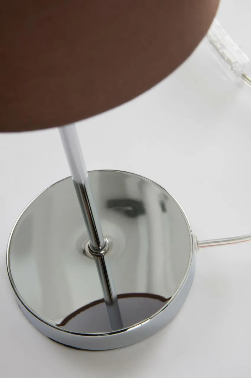 Bordslampor|Jotex SETH Bordslampa 2-pack Krom/brun