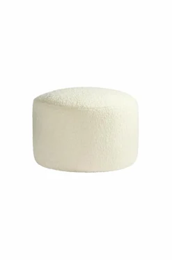 Sittpuffar|Jotex SHANGHAI TEDDY Sittpuff ø 70 Cm Naturvit