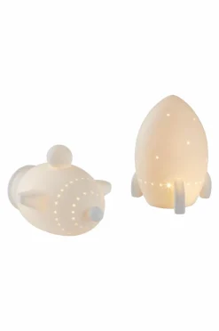 Barnlampor|Barnlampor|Jotex SHIPS Nattlampa/dekoration 2-pack Vit