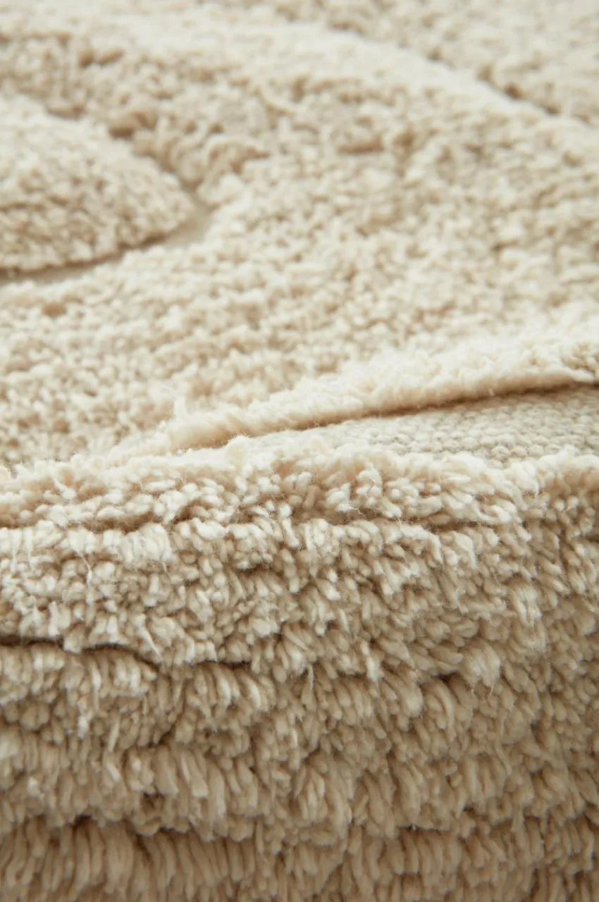 Bomulls- & Trasmattor|Jotex SHIV Bomullsmatta 200x300 Cm Ljusbeige