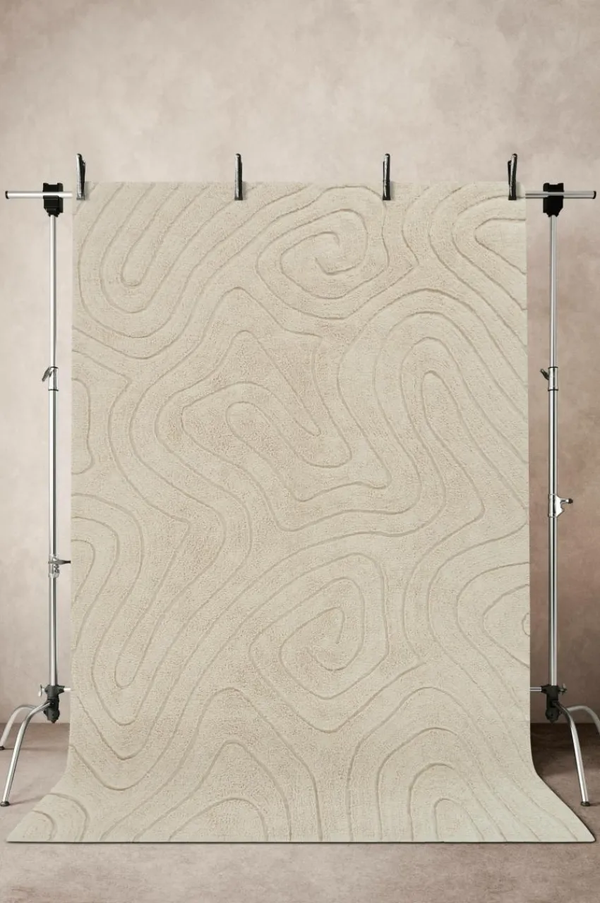 Bomulls- & Trasmattor|Jotex SHIV Bomullsmatta 200x300 Cm Ljusbeige