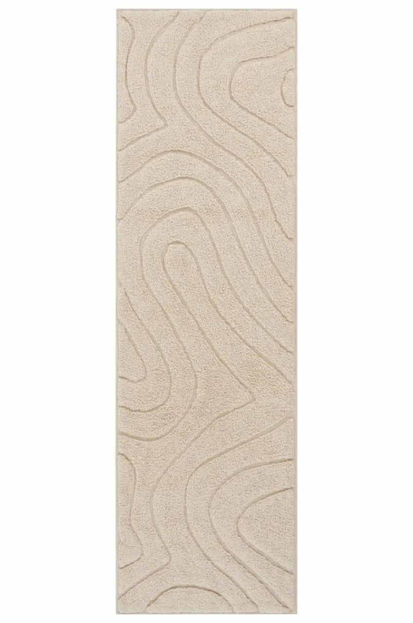 Bomulls- & Trasmattor|Jotex SHIV Bomullsmatta 70x250 Cm Ljusbeige