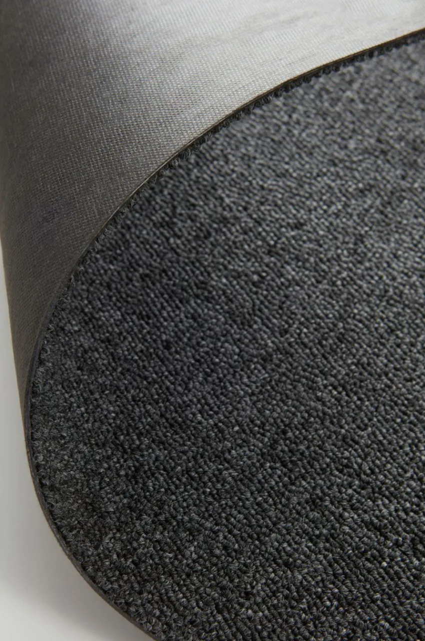 Trappstegsmattor|Dörrmattor|Jotex SIERRA TILE Textilplatta Heltäckningsmatta 20-pack Mörkgrå