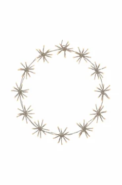 Utebelysning|Utebelysning|Jotex Siluett Flower Ring 50cm Vit