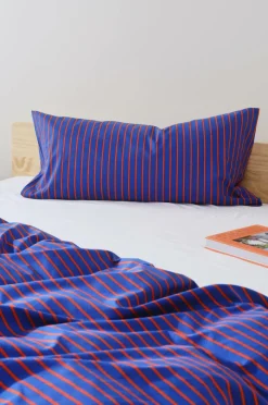 Örngott|Jotex SIMA örngott 90x50 Cm Ekologisk Blå/orange