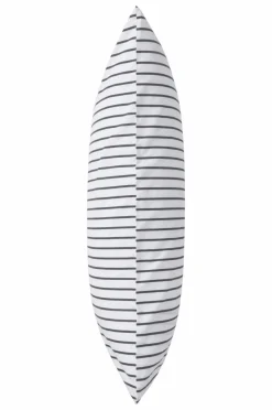 Örngott|Jotex SIMA örngott 90x50 Cm Ekologisk Vit/gråsvart