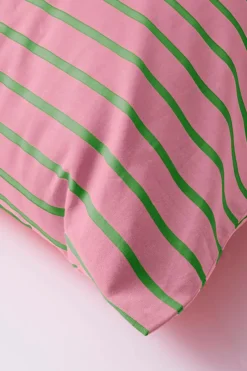 Örngott|Jotex SIMA örngott 90x50 Cm Ekologisk Rosa/grön