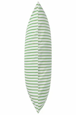 Örngott|Jotex SIMA örngott 90x50 Cm Ekologisk Vit/gräsgrön