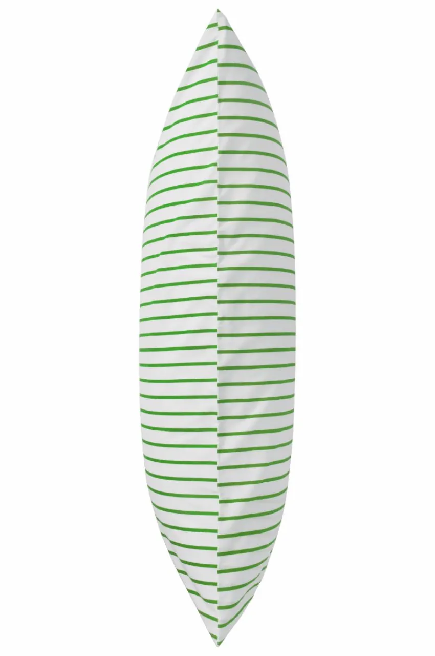 Örngott|Jotex SIMA örngott 90x50 Cm Ekologisk Vit/gräsgrön