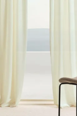 Sammetsgardiner|Multifunktionsgardiner|Jotex SIMONE Multifunktionsgardin 2-pack Cremevit