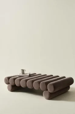 Sittpuffar|Jotex SIMONETTA Sittpuff 77x122 Cm Varm gråbrun