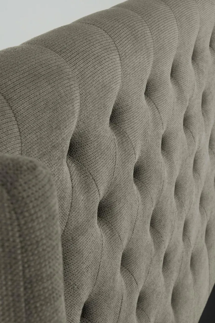 Sänggavlar|Jotex SKENE LYX Sänggavel 180 Cm Greige