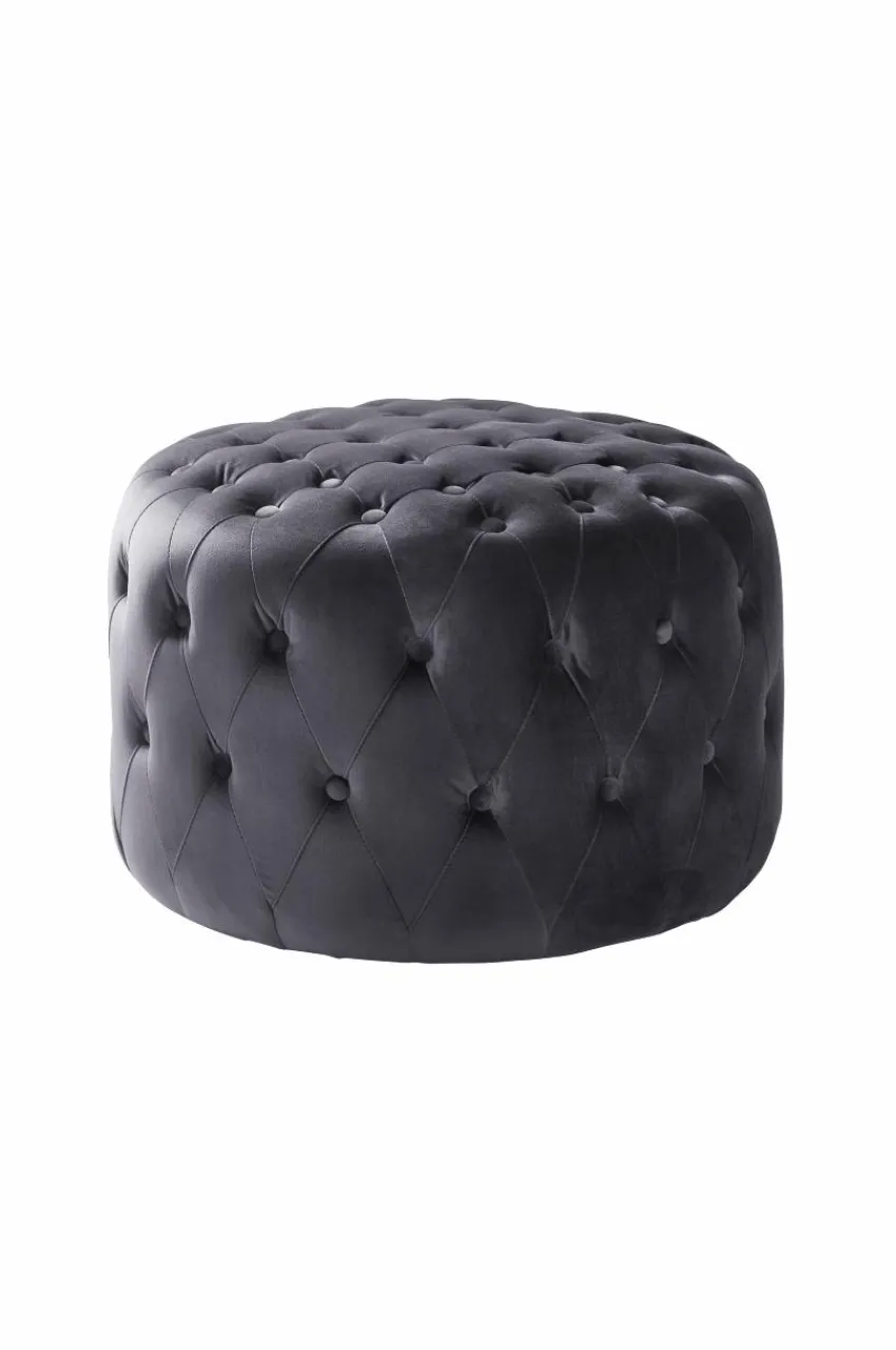 Sittpuffar|Jotex SKENE Sittpuff ø 60 Cm Mörkgrå