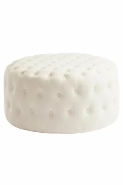 Sittpuffar|Jotex SKENE Sittpuff ø 80 Cm Naturvit